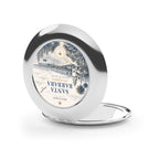 Santa Barbara Compact Travel Mirror | Pacific Coast Edition