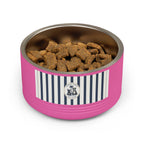 Nautical Stripe Stainless Pet Bowl | Pacific Coast Pet Club | Pacific Coast Edition