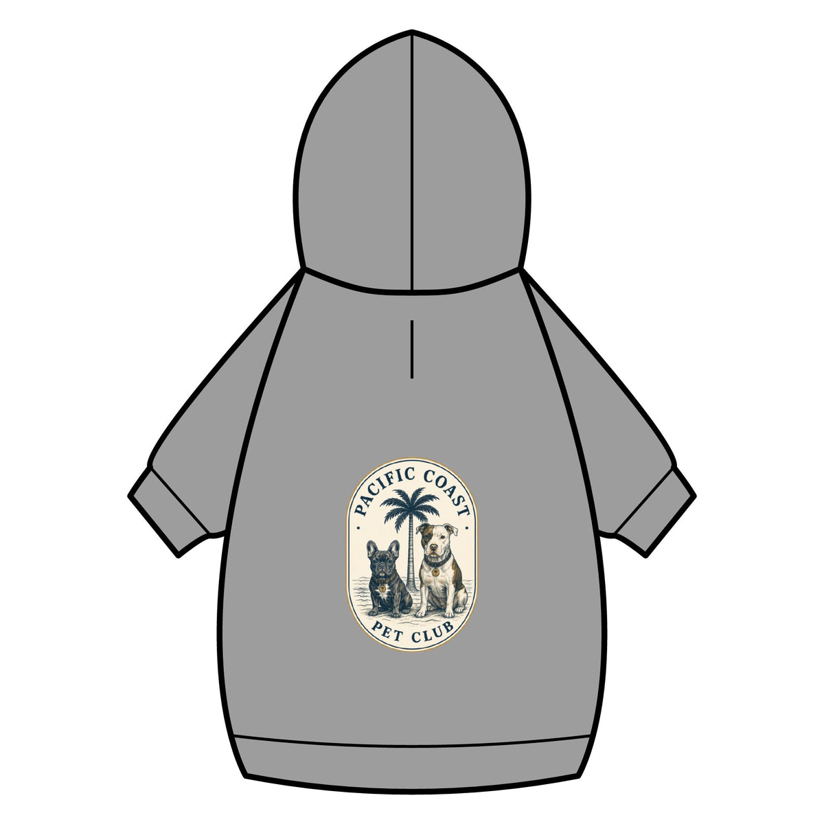 Pet Hoodie | Pacific Coast Pet Club | Pacific Coast Edition