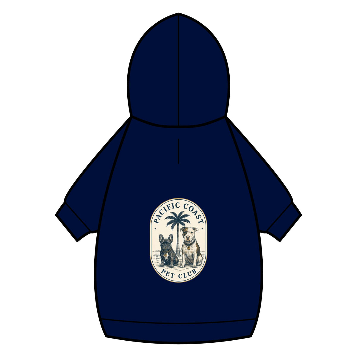 Pet Hoodie | Pacific Coast Pet Club | Pacific Coast Edition