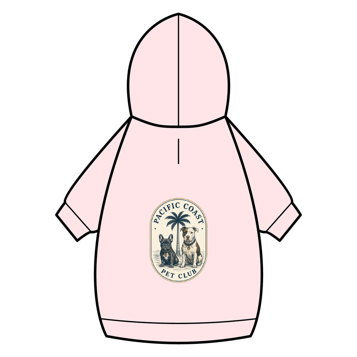 Pet Hoodie | Pacific Coast Pet Club | Pacific Coast Edition