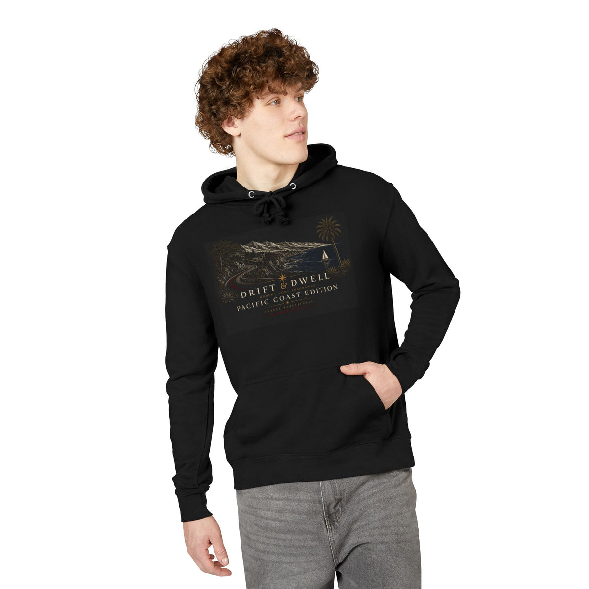 Pacific Coast Drift & Dwell Hoodie | NOIR Collection | Pacific Coast Edition