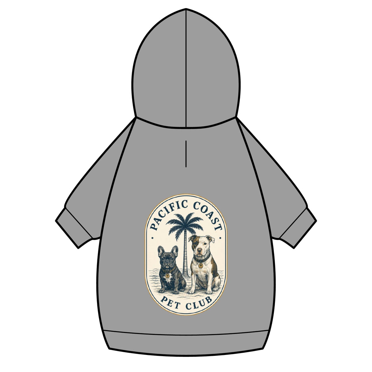 Pet Hoodie | Pacific Coast Pet Club | Pacific Coast Edition