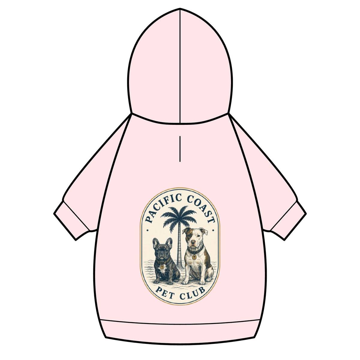 Pet Hoodie | Pacific Coast Pet Club | Pacific Coast Edition