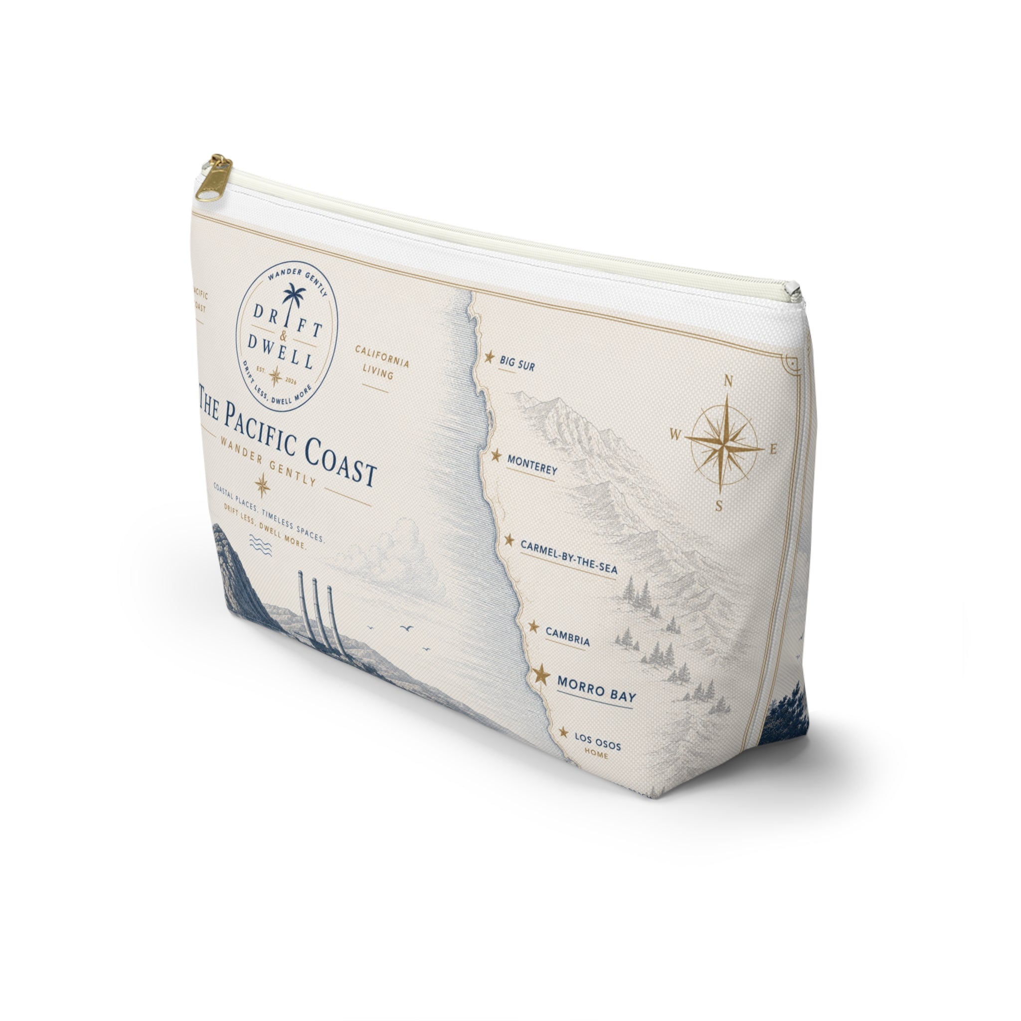 Pacific Coast Travel Cosmetic Bag | Pacific Coast Edition