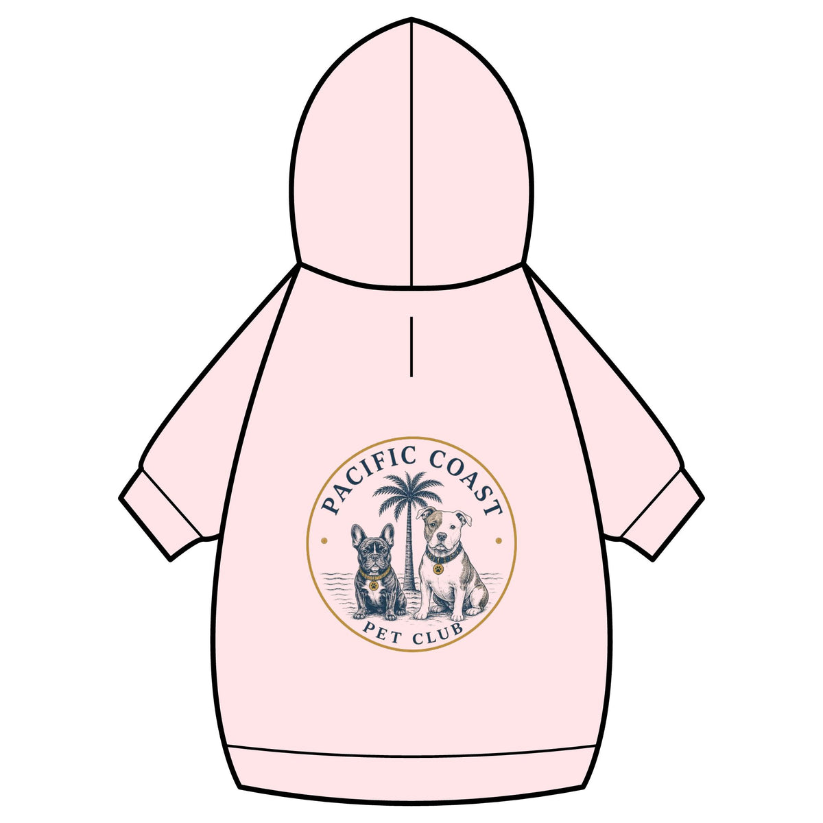 Pet Hoodie | Pacific Coast Pet Club | Pacific Coast Edition