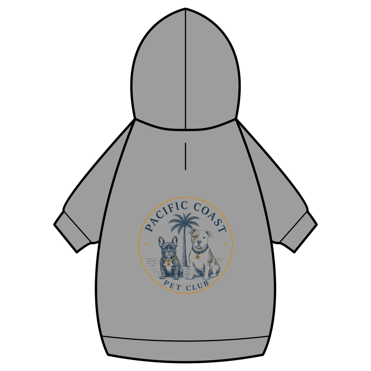 Pet Hoodie | Pacific Coast Pet Club | Pacific Coast Edition