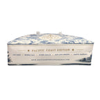 California Vintage Map Weekender Bag | California Toile Collection | Pacific Coast Edition