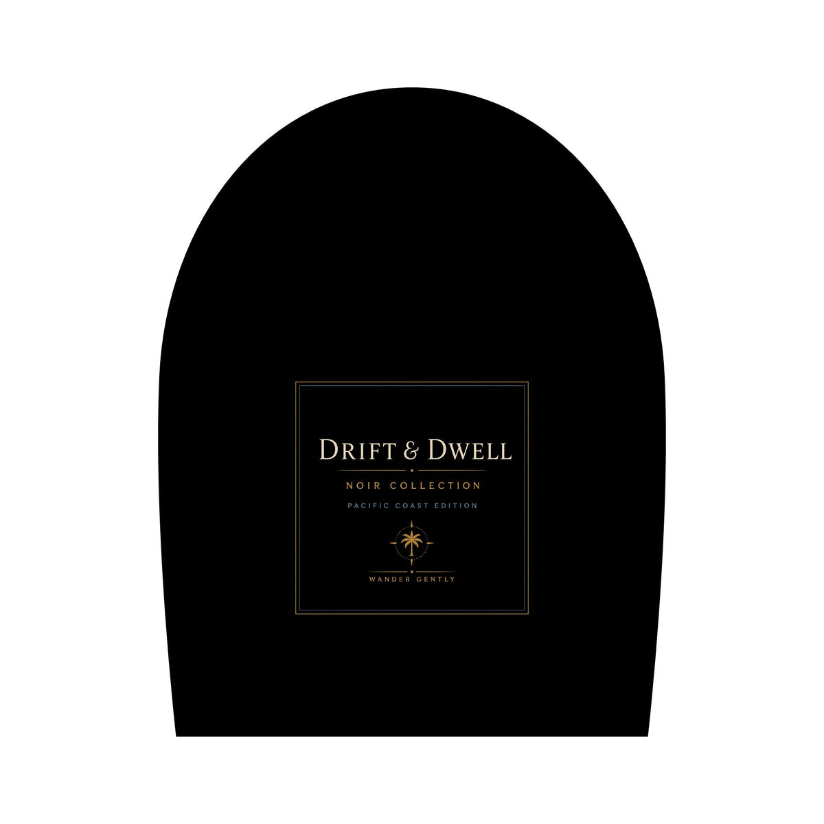 Drift & Dwell Pacific Coast T-Shirt | NOIR Collection | Pacific Coast Edition