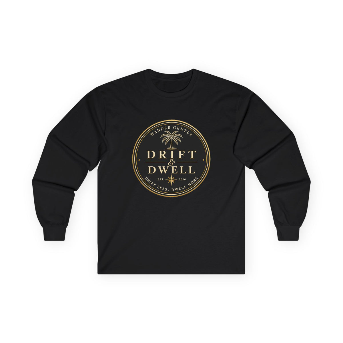 Long Sleeve T-Shirt | NOIR Collection | Pacific Coast Edition