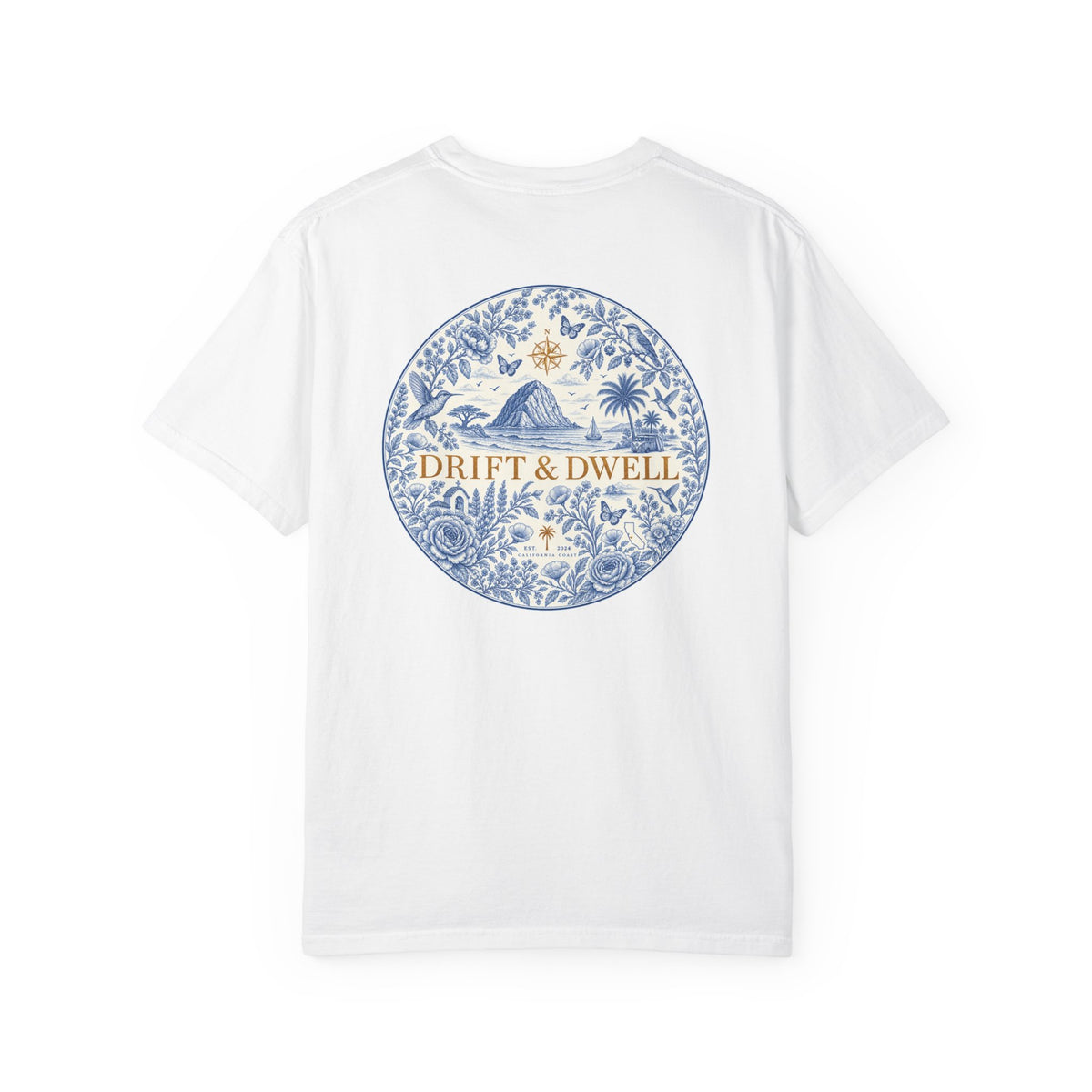 Unisex T- Shirt | California Toile Collection | Pacific Coast Edition