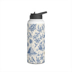 Toile Coastal Water Bottle | California Toile Collection