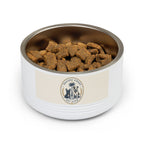 Crested Stainless Steel Dog Bowl | Pacific Coast Pet Club | Pacific Coast Edition