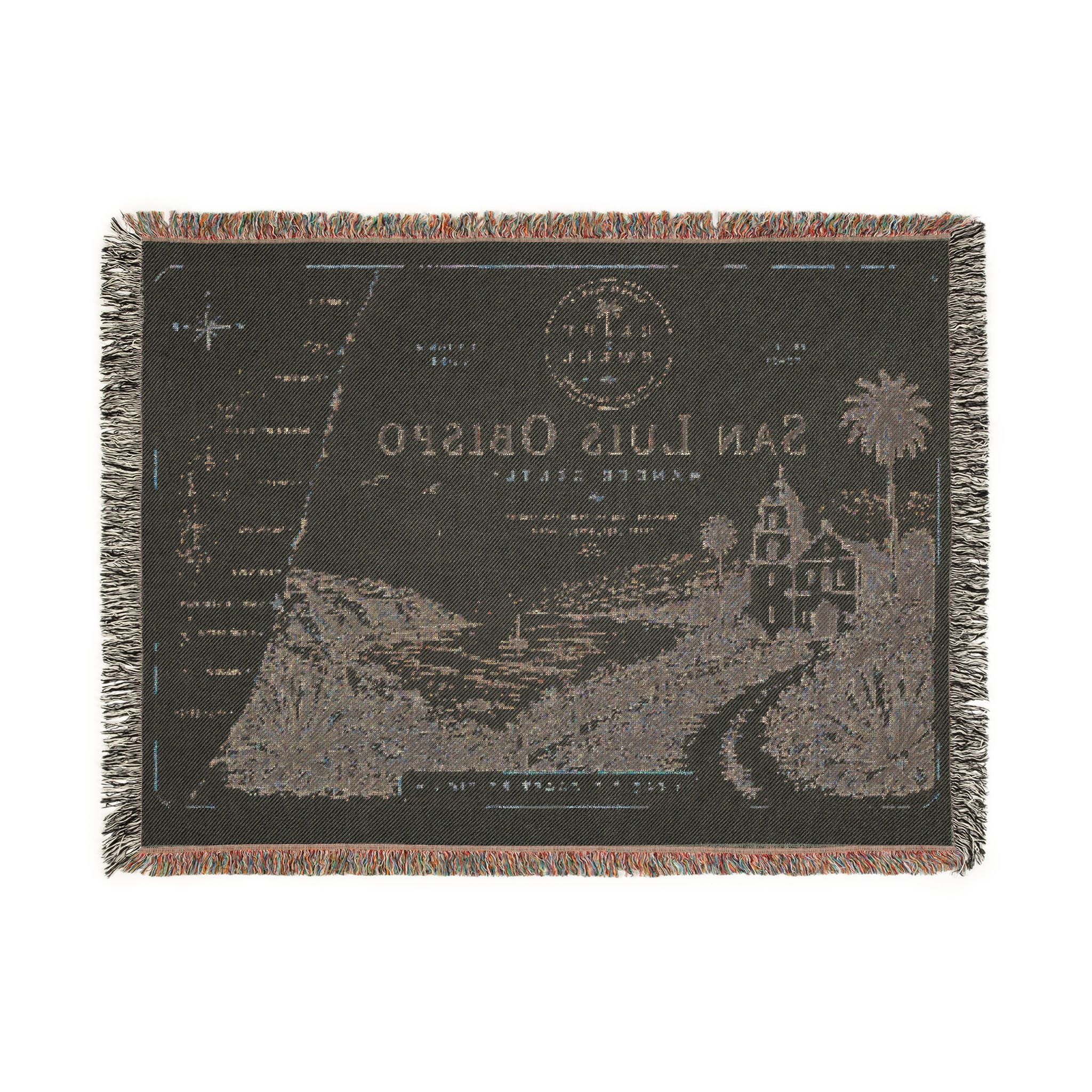 San Luis Obispo Woven Blanket | Pacific Coast Edition