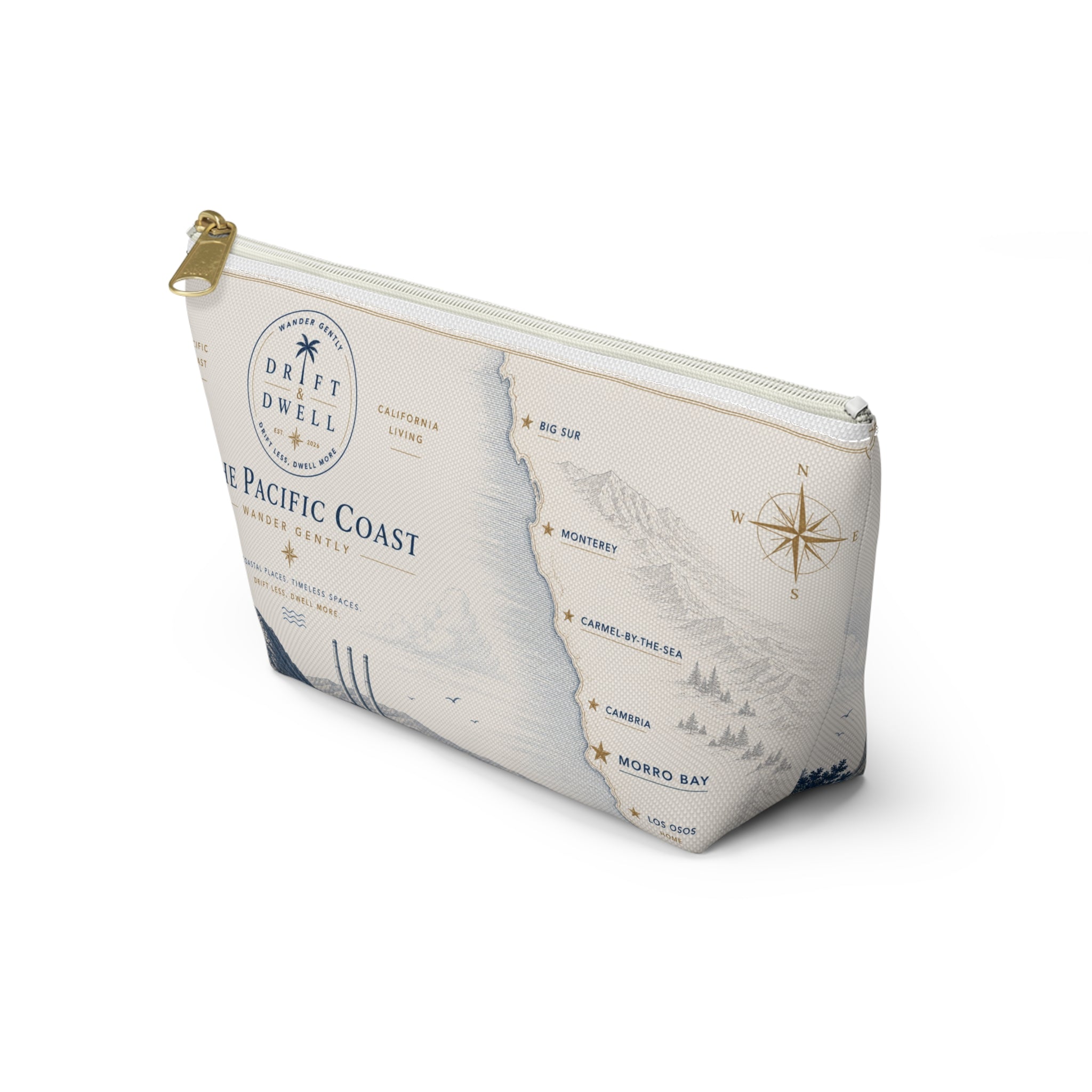 Pacific Coast Travel Cosmetic Bag | Pacific Coast Edition
