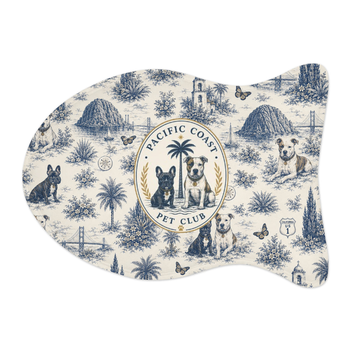 Pet Feeding Mat | Pacific Coast Pet Club | Pacific Coast Edition