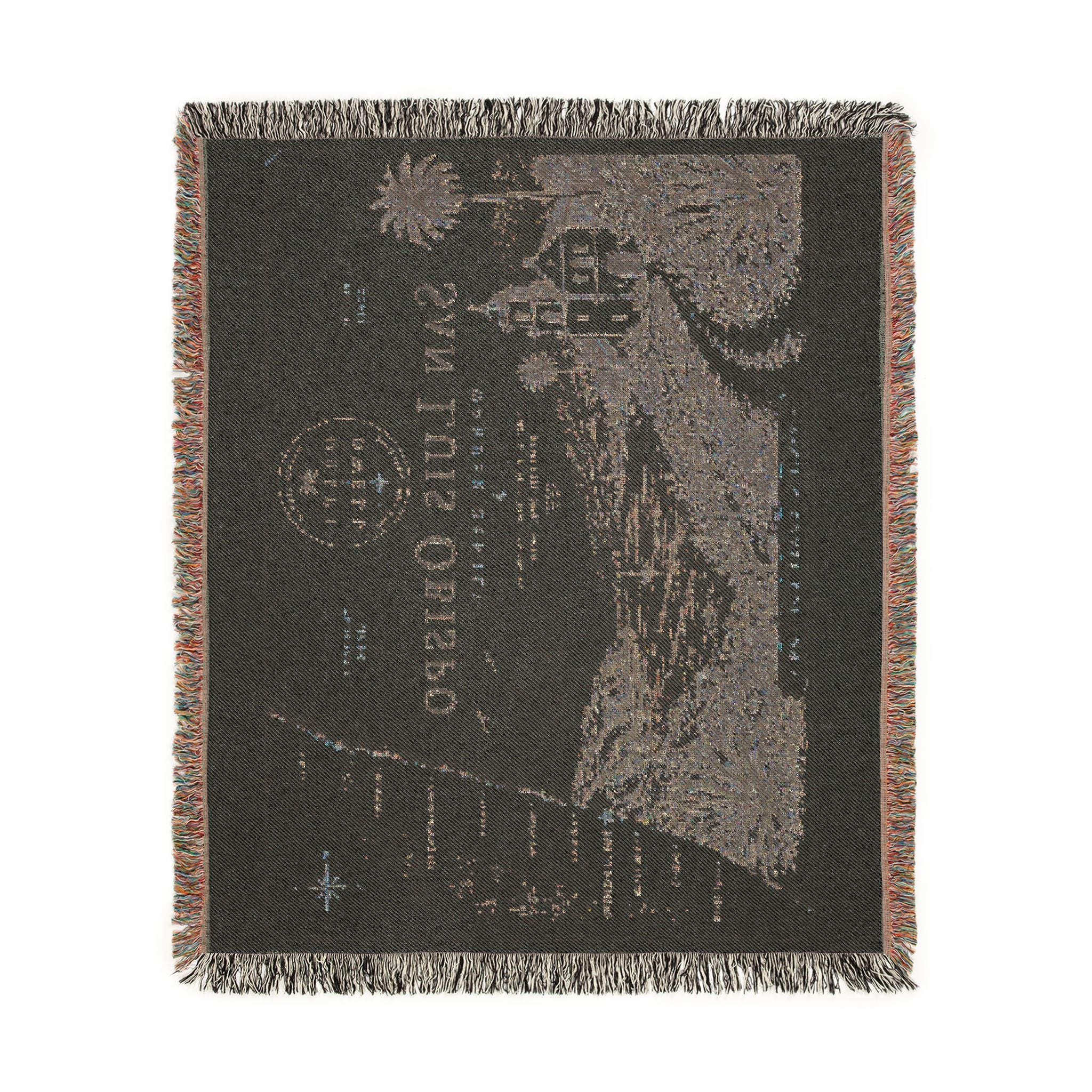 San Luis Obispo Woven Blanket | Pacific Coast Edition