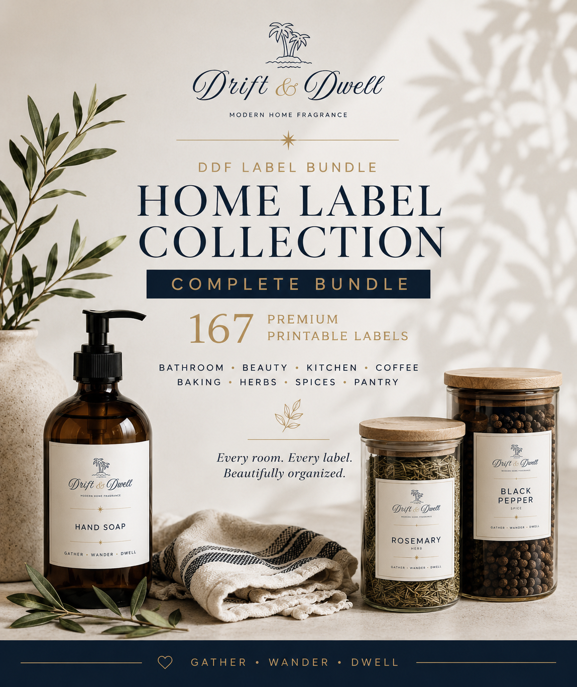 Home Label Collection Bundle (Packs 01 & 02)