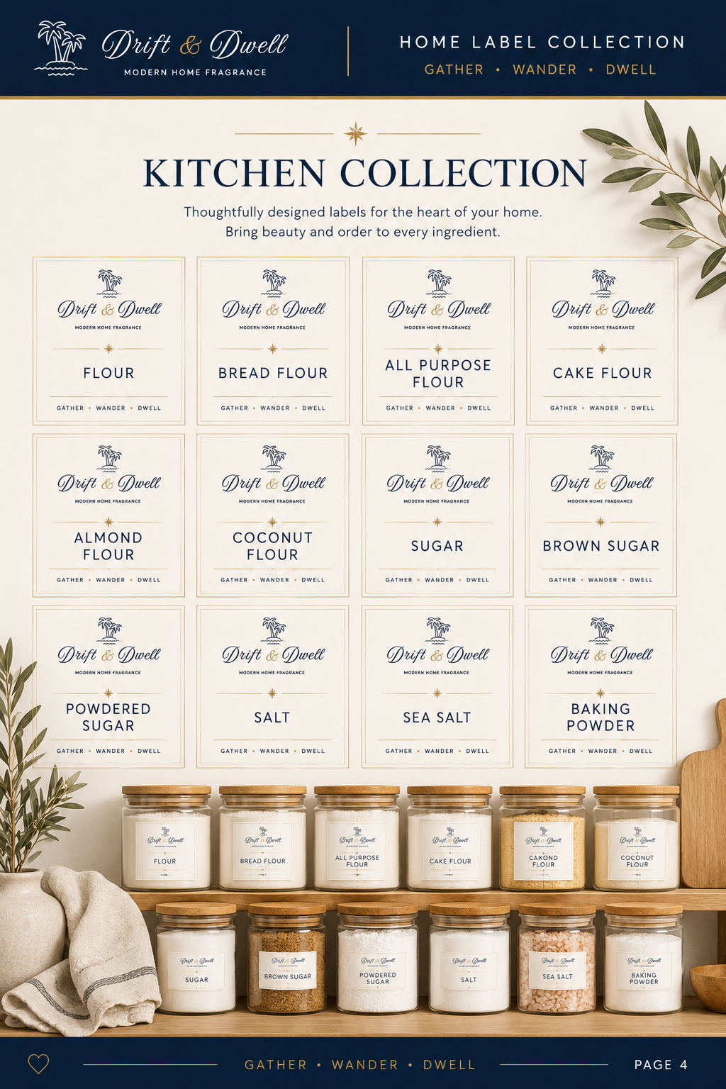 Home Label Collection Bundle (Packs 01 & 02)