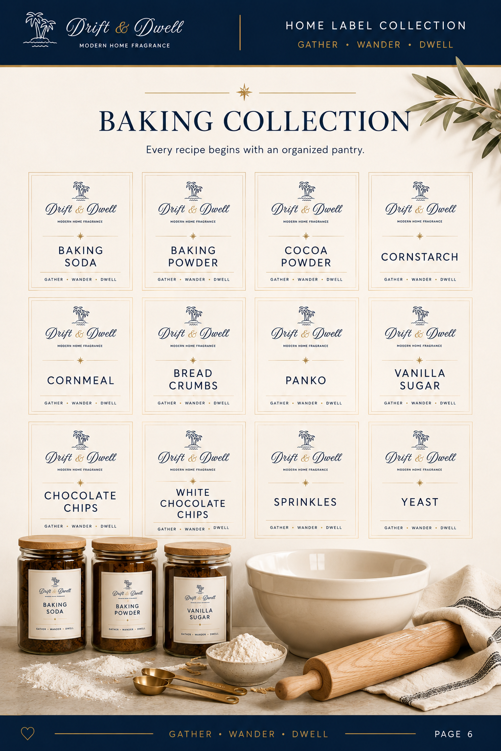 Home Label Collection Bundle (Packs 01 & 02)