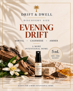 Evening Drift 5 mL, Santal, Cashmere, Amber