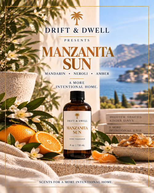 Manzanita Sun 4 oz, Mandarin, Neroli, Amber