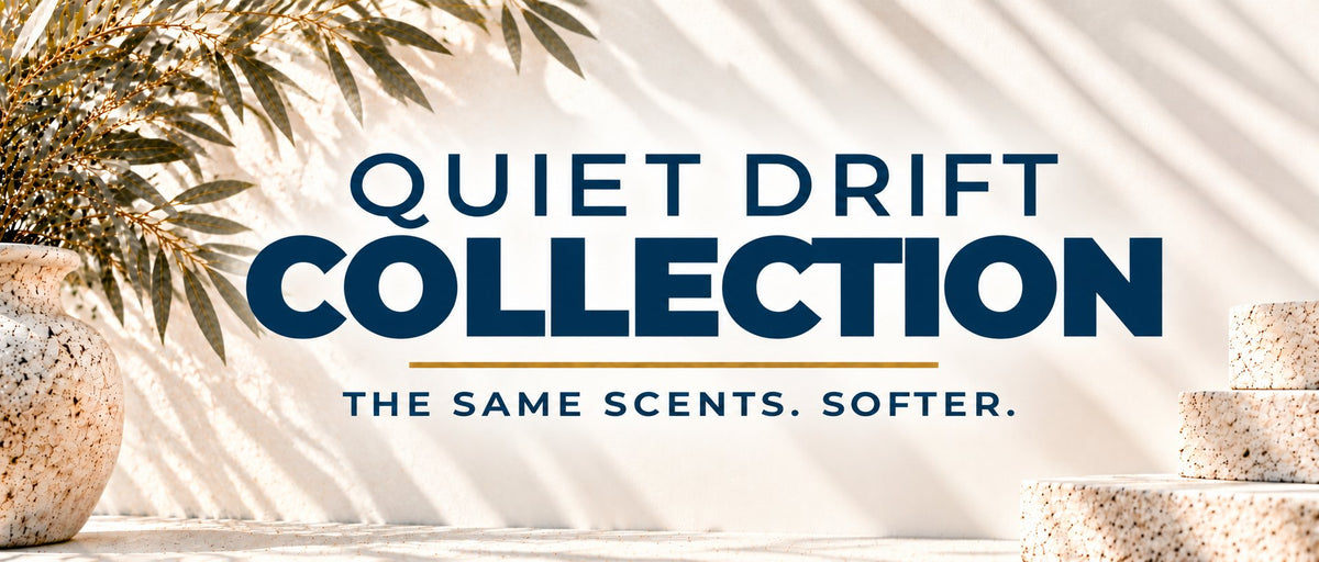 Drift & Dwell hero banner: dd-hero-quiet-drift-collection.jpg