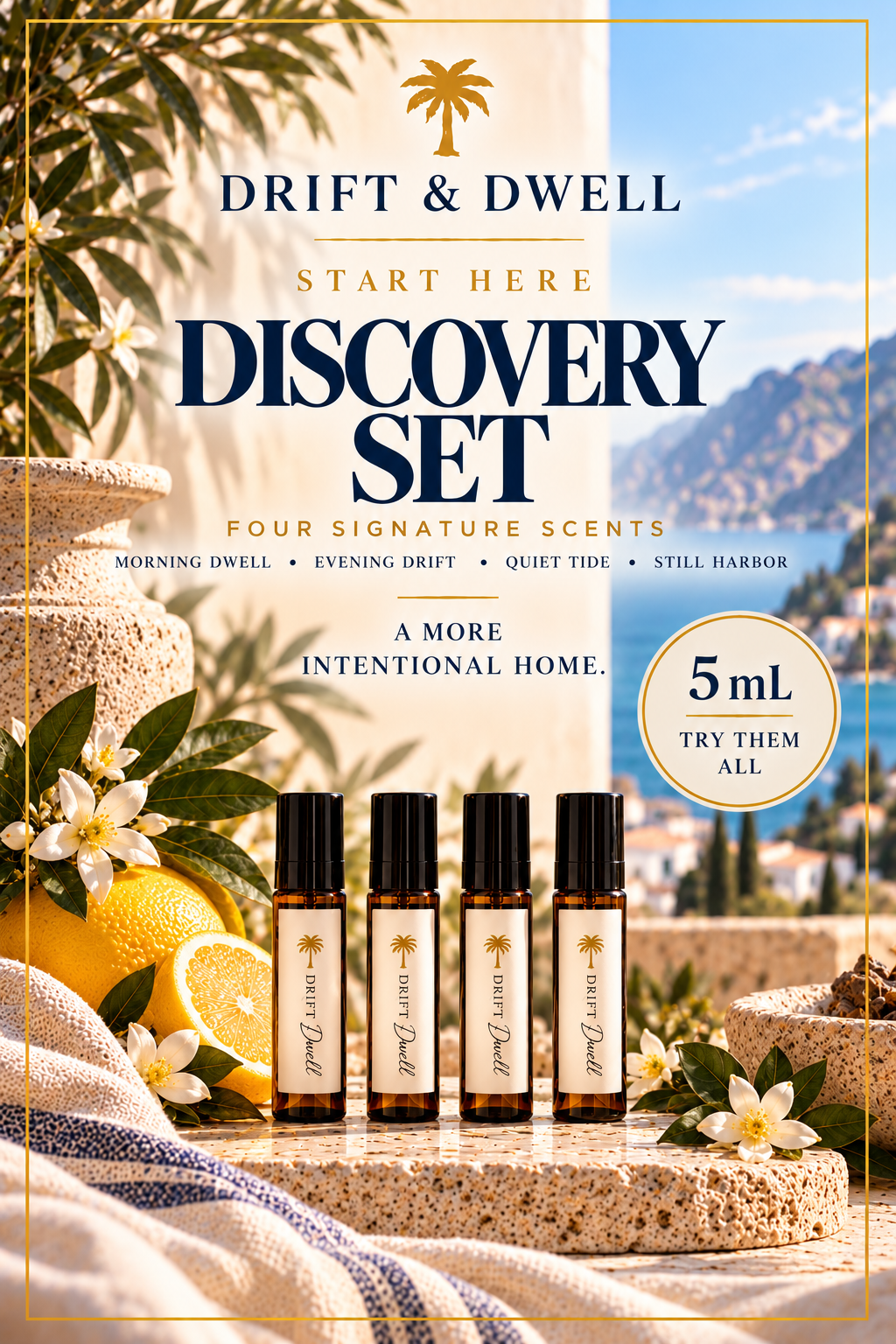 Discovery Set, four 5 mL scents